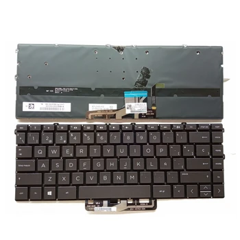SP Клавиатура за лаптоп HP Spectre x360 13-AW 13-AW0008CA 13-AW0013DX 13-AW0003DX 13-AW0020NR 13-AW0023DX TPN-Q225 с подсветка