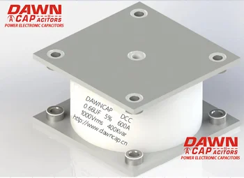 DAWNCAP DCC-5H 0,66 ICF 1000 В 600A 400KVAR С водно охлаждане голям ток Голям Текущ Трябва да се Кондензатор 78*78*34 мм