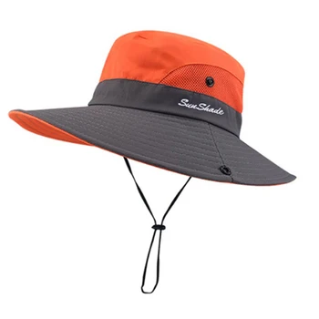 Лятна сгъваема солнцезащитная шапка Унисекс за родители и деца, мъжки дамски шапка с широка периферия, ежедневна пътна плажната солнцезащитная шапка с защита от uv