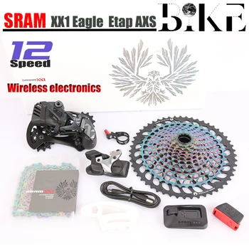 SRAM XX1 Eagle AXS 12S Високоскоростна Електронен Велосипеден на Група Набор от Безжични скоростния Заден превключвател K7 XG-1299 верига