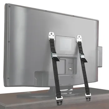 Мебели фиксиран колан шкаф за телевизор антидемпинговый с регулируема метална катарама