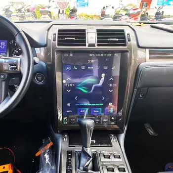 Радиото в автомобила Tesla Screen Android 11 За Lexus GS460 GS400 2010-2019 GPS Навигация Carplay Мултимедиен Авто Плейър Главното Устройство 15