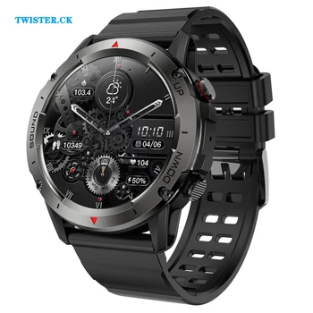 Смарт часовници Nx9, съвместими с Bluetooth за провеждане на разговори, 1,39-инчов кръг екран, магнитна зареждане, спортни умен часовник