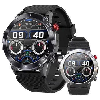 Мъжки смарт часовници Lf26 Max Bluetooth Покана, потребителски тапети, определяне на сърдечната честота, на кислород в кръвта, спортни умен часовник Pk T Rex Pro 2, най-добрите