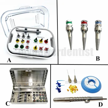 Счупени винт, аспиратор, премахване на зъбен неуспешен импланта, набор от SOS Endo Rescue, набор от стоматологични инструменти